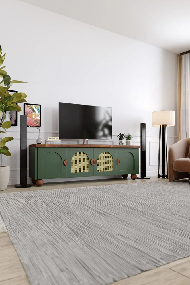 Bohem Tv Ünitesi – %100 Gerçek Ağaç, Uzun Ömürlü Kullanım, Kişiye Özel Üretim varyasyon görseli