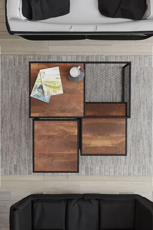 4006 Orta Sehpa – %100 Gerçek Ağaç, Uzun Ömürlü Kullanım, Kişiye Özel Üretim