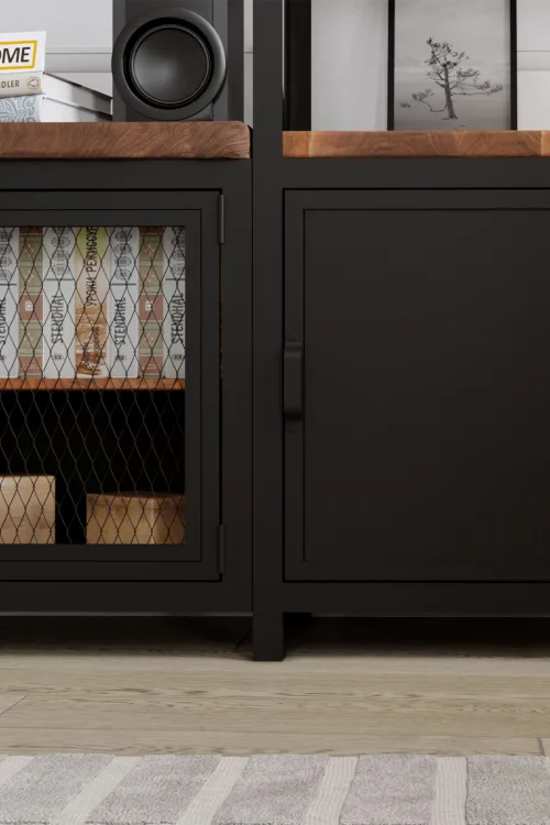 Mimoza Tv Ünitesi – %100 Gerçek Ağaç, Uzun Ömürlü Kullanım, Kişiye Özel Üretim