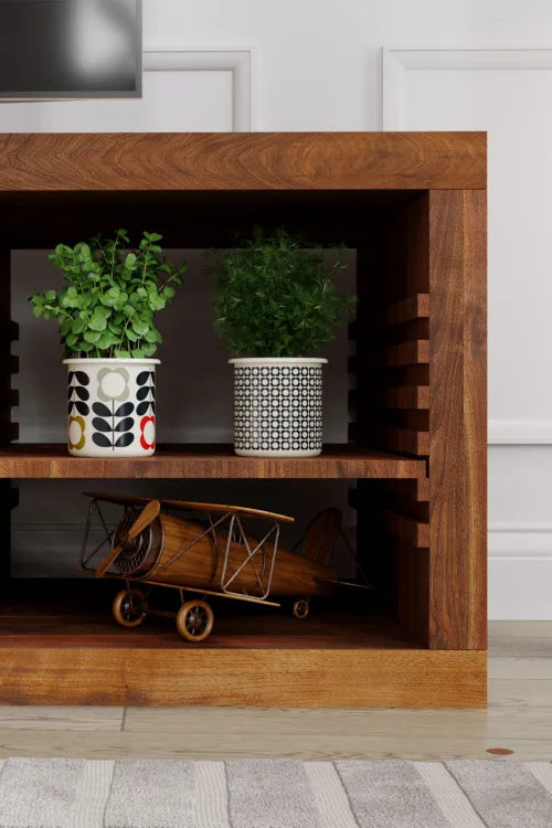 İnci Tv Ünitesi – %100 Gerçek Ağaç, Uzun Ömürlü Kullanım, Kişiye Özel Üretim