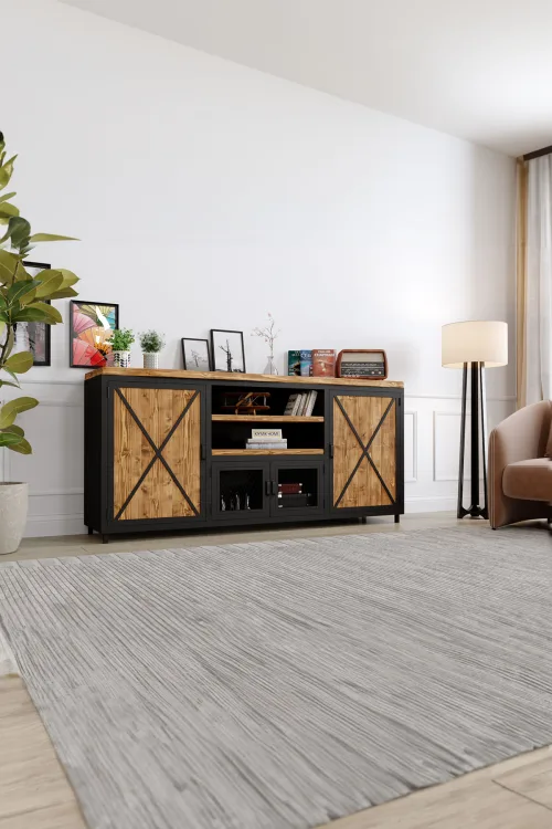 Lantana Konsol – %100 Gerçek Ağaç, Uzun Ömürlü Kullanım, Kişiye Özel Üretim