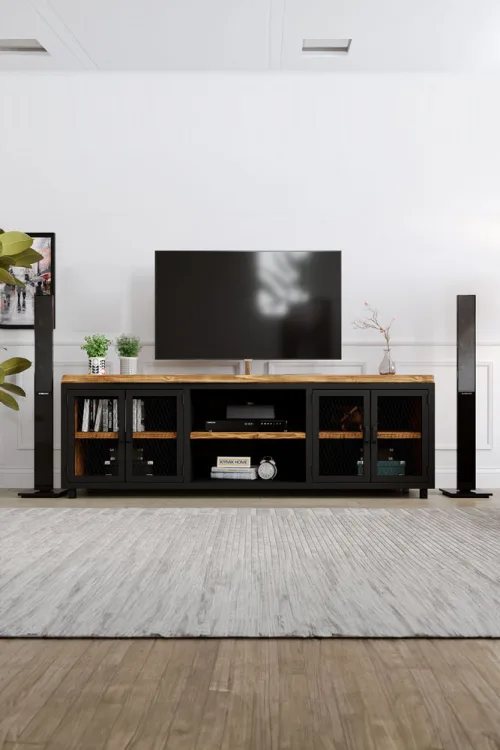 Begonya Tv Ünitesi – %100 Gerçek Ağaç, Uzun Ömürlü Kullanım, Kişiye Özel Üretim