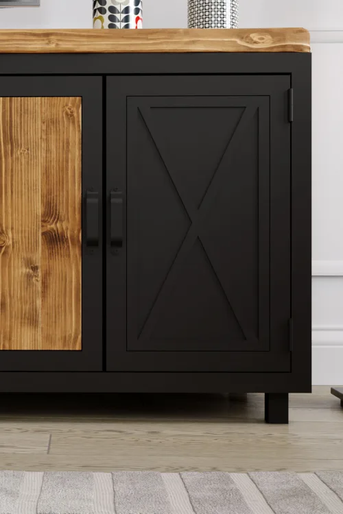 Nergis Tv Ünitesi – %100 Gerçek Ağaç, Uzun Ömürlü Kullanım, Kişiye Özel Üretim