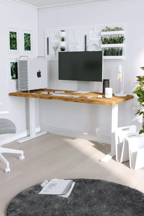 160X75cm Bilgisayar, Oyuncu, Çalışma ve Makam Masası – Köknar Ağacı - Model 7